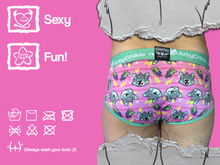 Load image into Gallery viewer, Hey, Kitty! Briefs - ADASTRA X ARTYCHIKLE