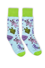 Load image into Gallery viewer, Trippy Friends - Jackalope Socks