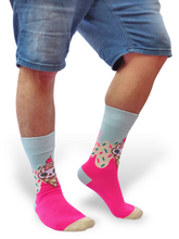 Load image into Gallery viewer, Creamy Sprinkles - ArtyChikle's Logo Socks