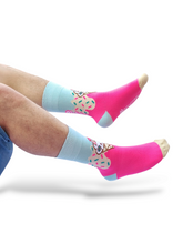 Load image into Gallery viewer, Creamy Sprinkles - ArtyChikle's Logo Socks