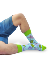Load image into Gallery viewer, Trippy Friends - Jackalope Socks