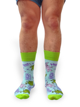 Load image into Gallery viewer, Trippy Friends - Jackalope Socks