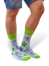 Load image into Gallery viewer, Trippy Friends - Jackalope Socks