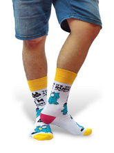 Load image into Gallery viewer, Not Rude - SadBoy Socks
