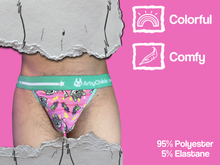 Load image into Gallery viewer, Hey, Kitty! Jockstrap - ADASTRA X ARTYCHIKLE
