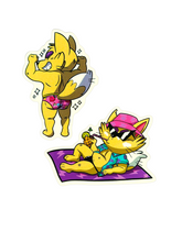 Load image into Gallery viewer, Kitsune Bandits Crew - Sticker Pack
