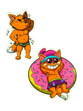 Load image into Gallery viewer, Kitsune Bandits Crew - Sticker Pack
