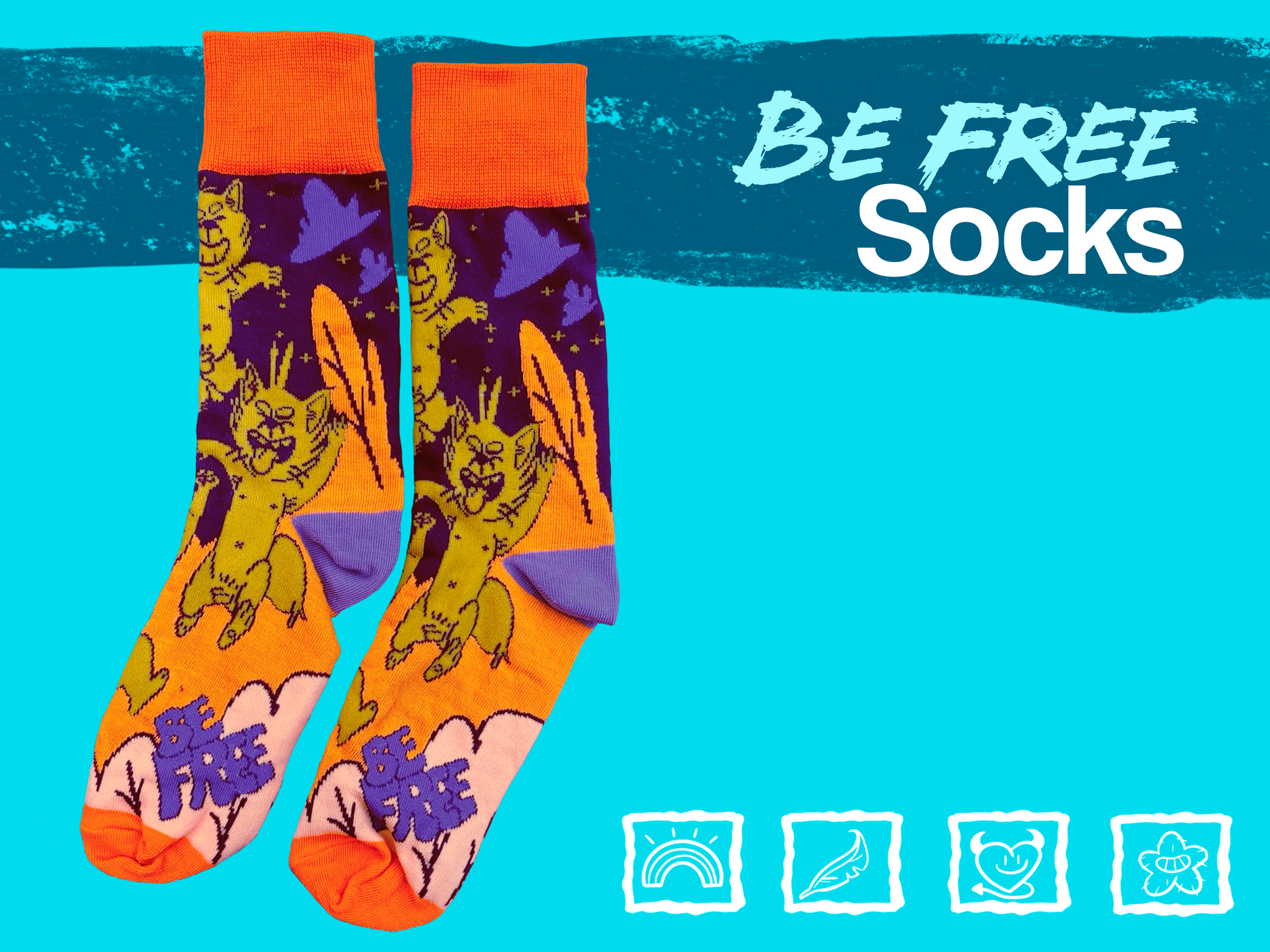 Be Free Socks | KBC