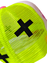 Load image into Gallery viewer, Snapback Trucker Cap SquareJack Neon
