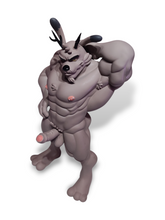 Load image into Gallery viewer, Beast Jackalope Art Toy - ArtyChikle x Chucho Rojas
