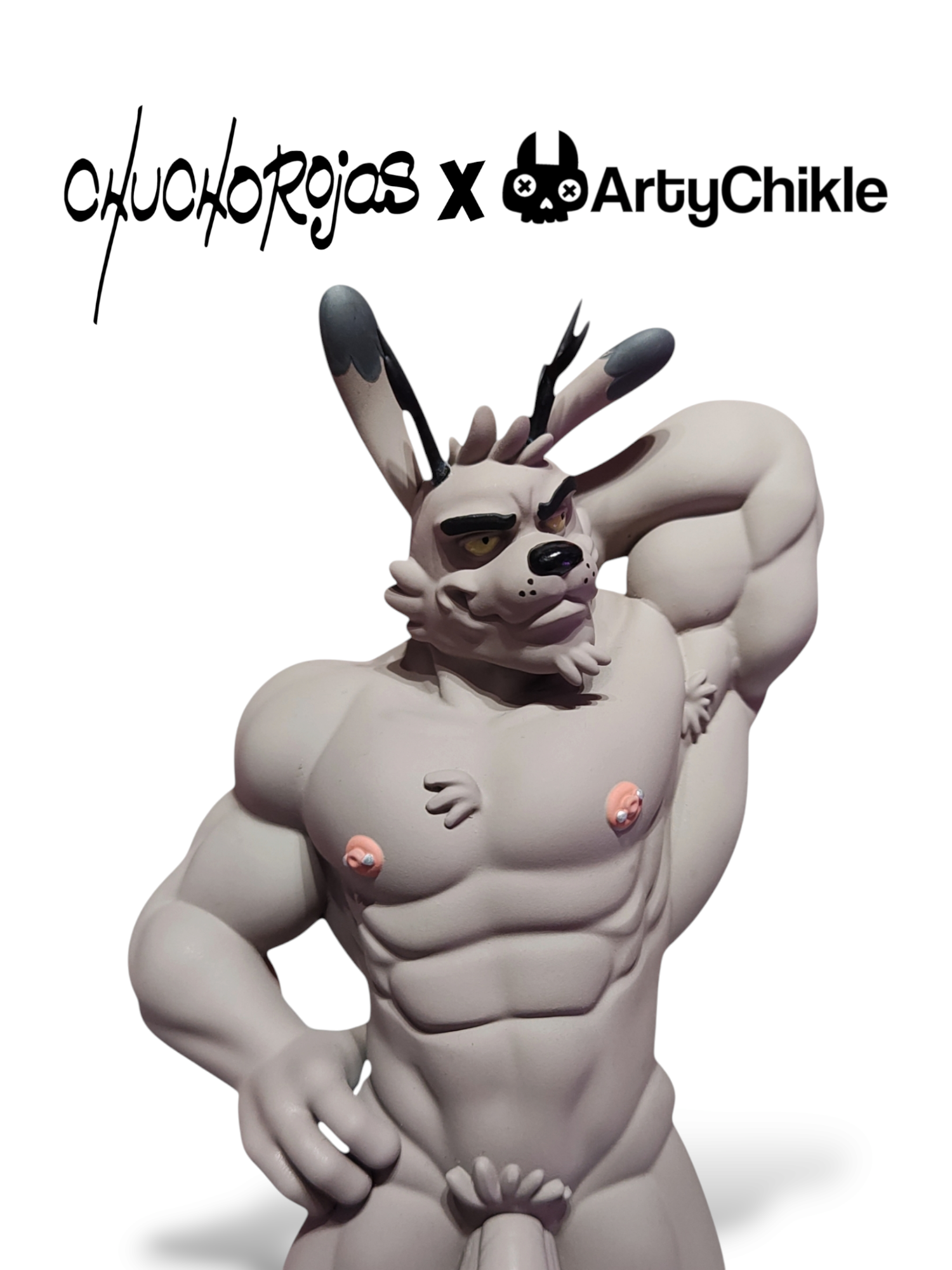 Beast Jackalope Art Toy - ArtyChikle x Chucho Rojas