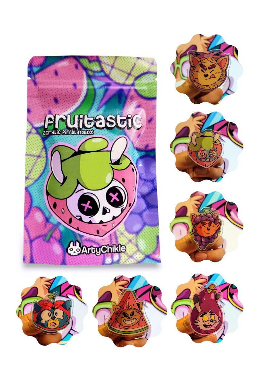 FRUITASTIC - Acrylic Pin Mystery Pack